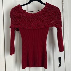 🆕Red Sweater, Size Small